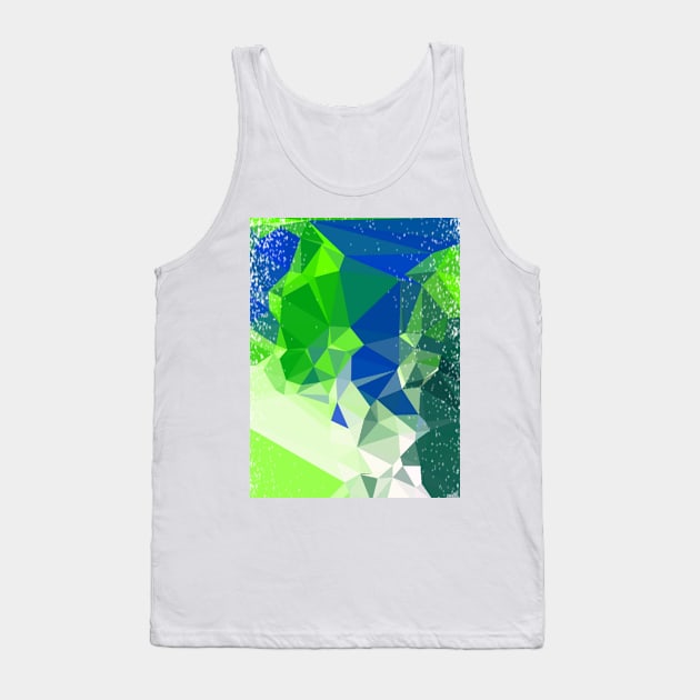 Fresh forest sky abstract Tank Top by SilverPixieArt